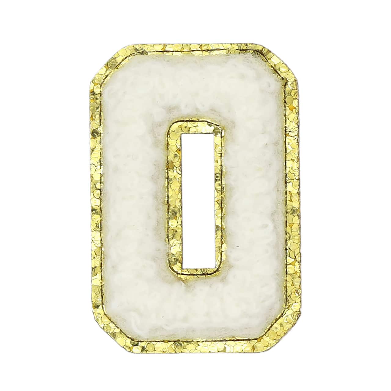 1.5" White Chenille Patch by Make Market®